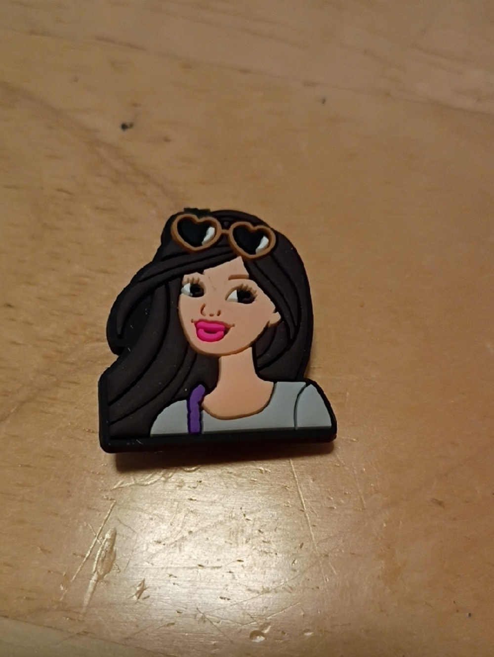 10 for $10 Jibbitz Croc Charms - Barbie Friends Brunette  - New Shoe Charm